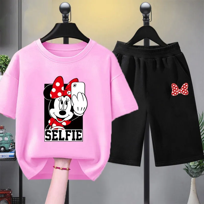 2 Pcs Girls Pants Suit 8-9Y 527439