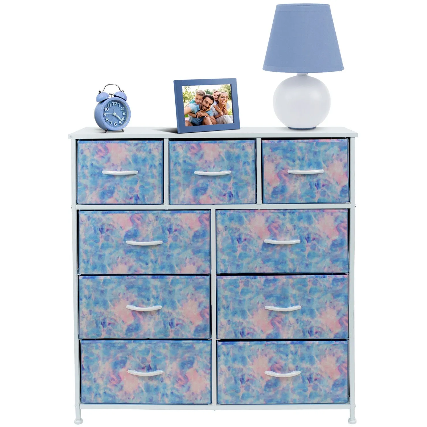 9 Drawer Wide Dresser