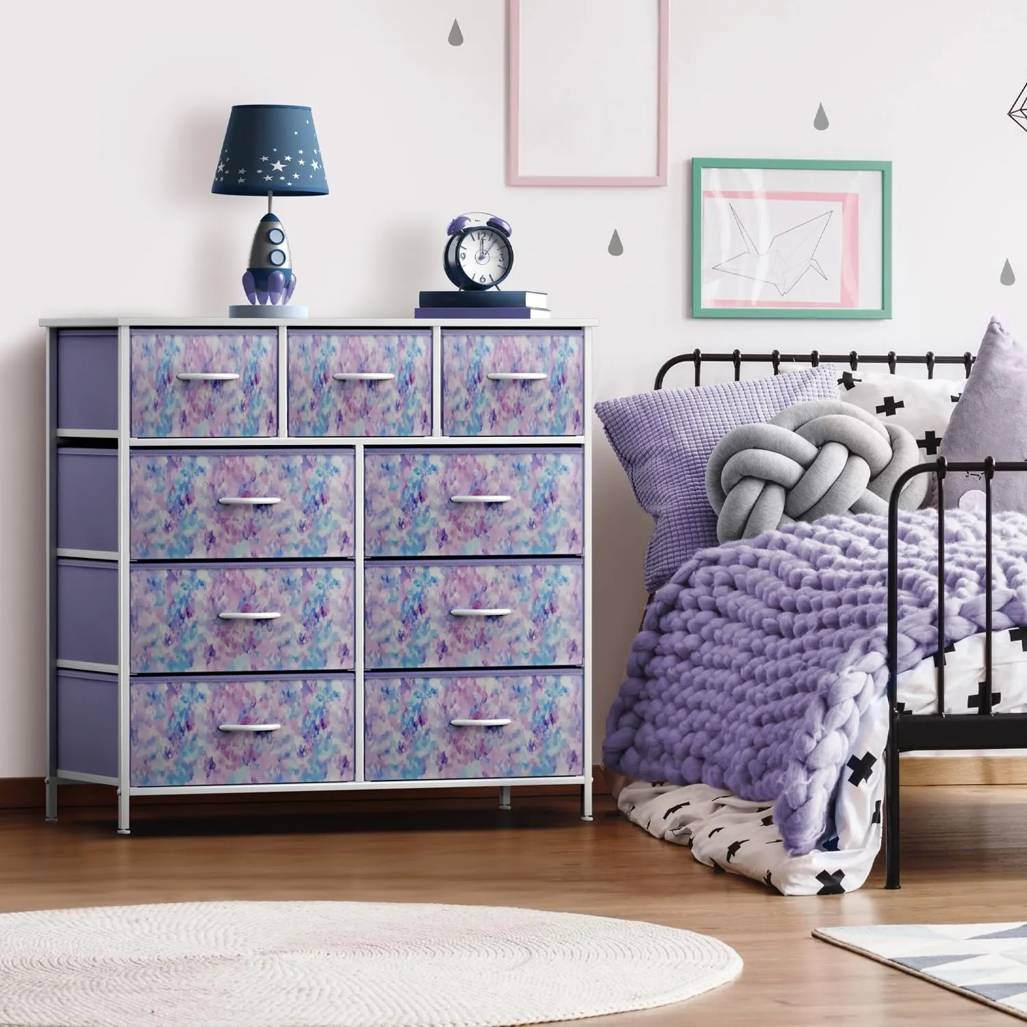 9 Drawer Wide Dresser