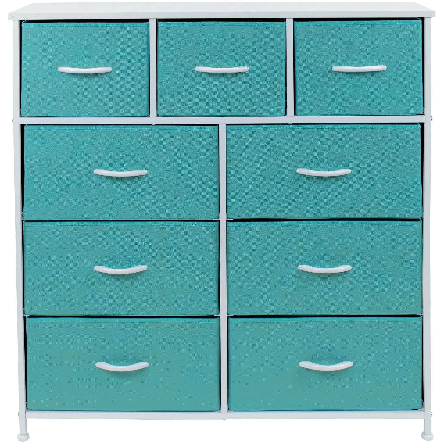 9 Drawer Wide Dresser