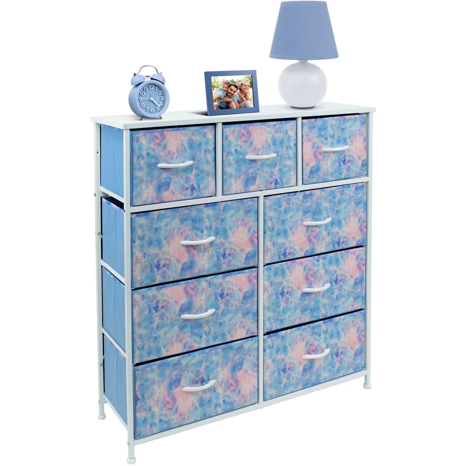 9 Drawer Wide Dresser
