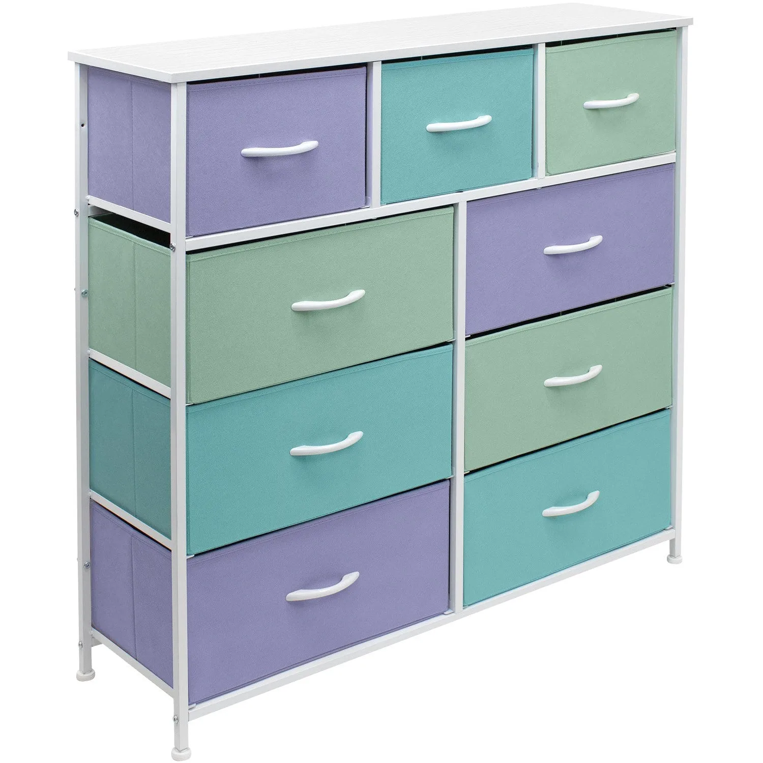 9 Drawer Wide Dresser