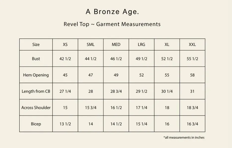 A Bronze Age Revel Blouse (White Poplin)