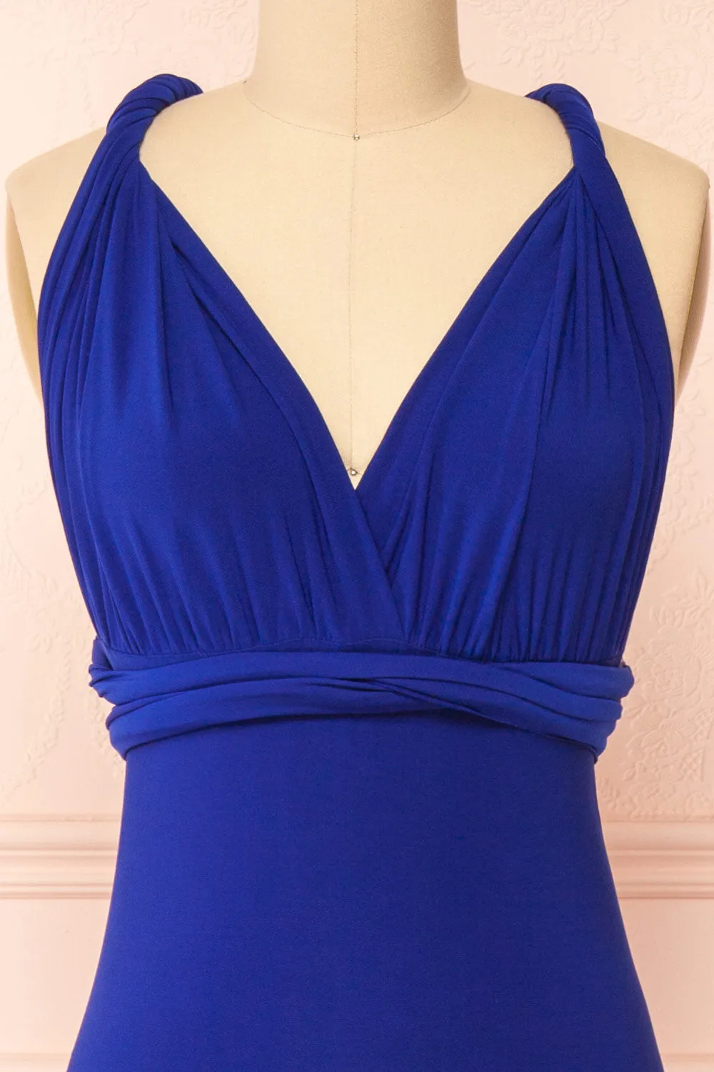 Aristella Blue | Convertible Midi Dress