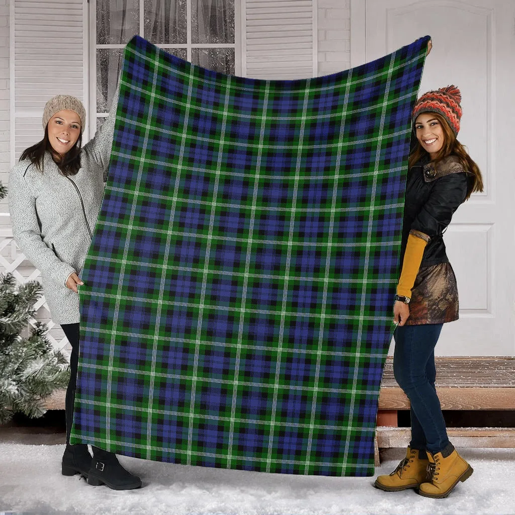 Baillie (Bailey) Tartan Blanket