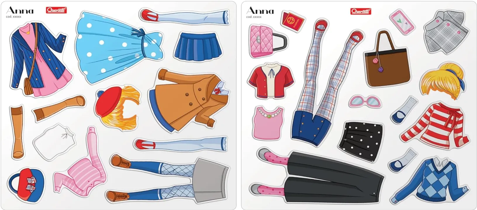 Best Friends Magnetic Fashion Set