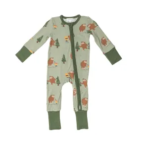 Bigfoot BBQ 2 Way Zipper Romper
