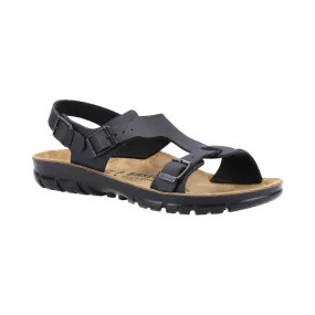 Birkenstock Saragossa Birko Flor Womens Sandal - Black