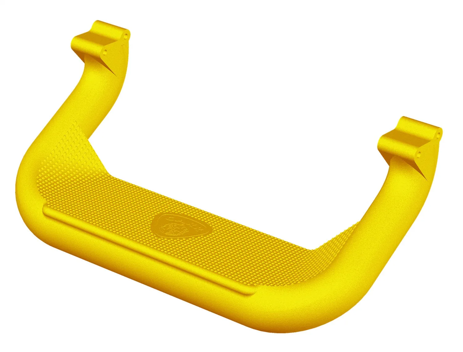 Carr 128227 Super Hoop; Assist/Side Step; XP7 Safety Yellow Powder Coat; Pair