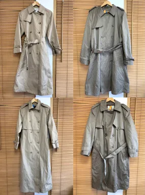 Classic Belted Trench Coats , (RX-143)