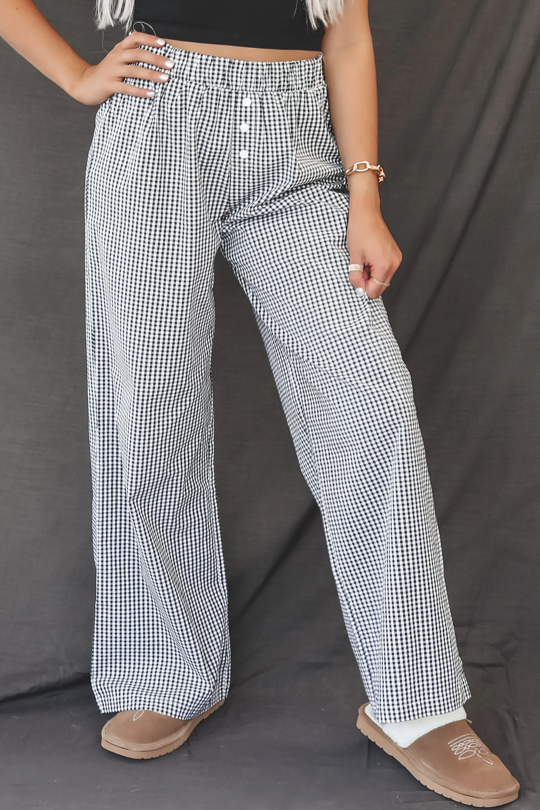 DEAL Sleepover Sweeties Gingham Pajama Pants