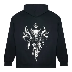 Diablo IV Druid Sigil Black Zip-Up Hoodie