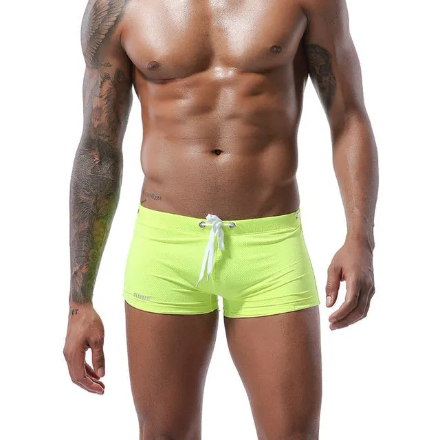 Dots Polyester Drawstring Boxer