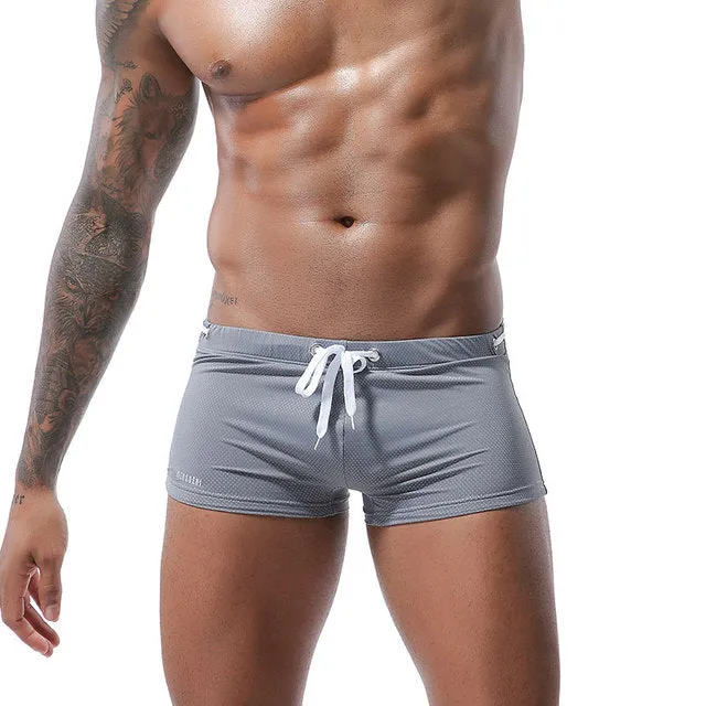 Dots Polyester Drawstring Boxer