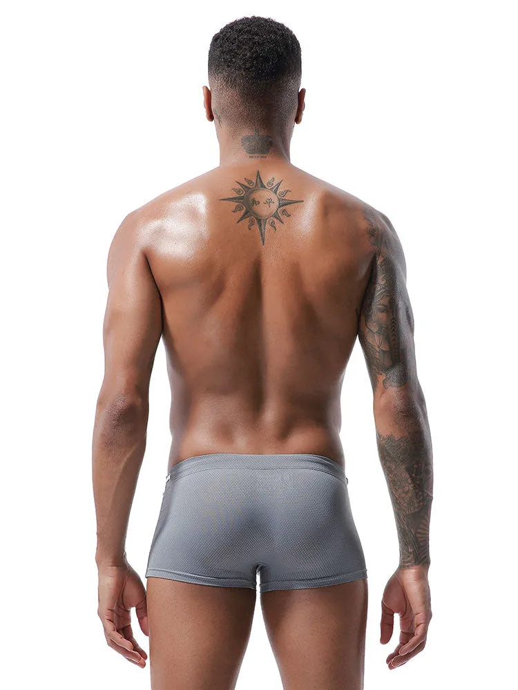 Dots Polyester Drawstring Boxer