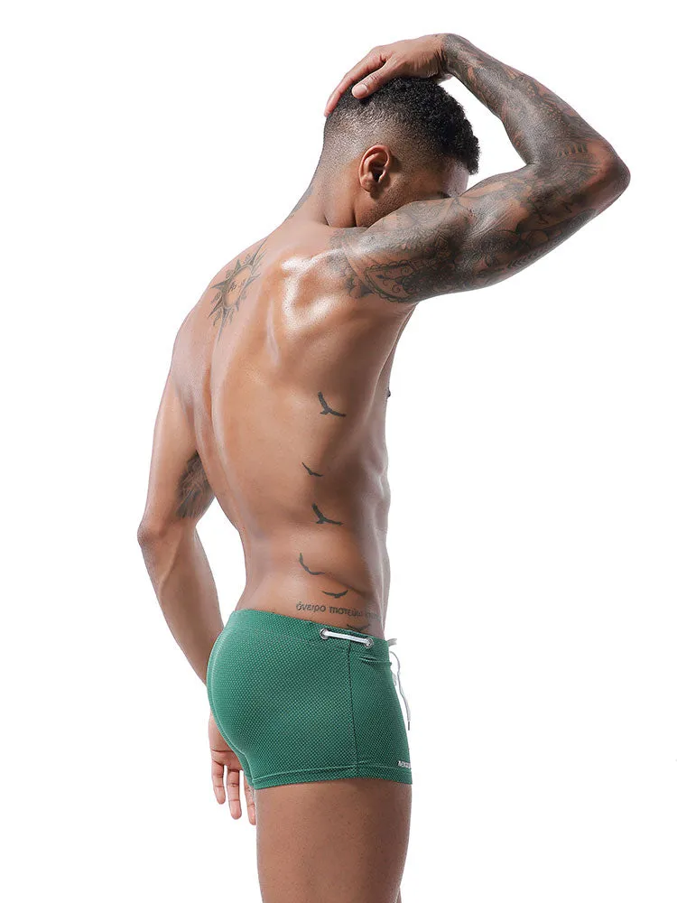 Dots Polyester Drawstring Boxer