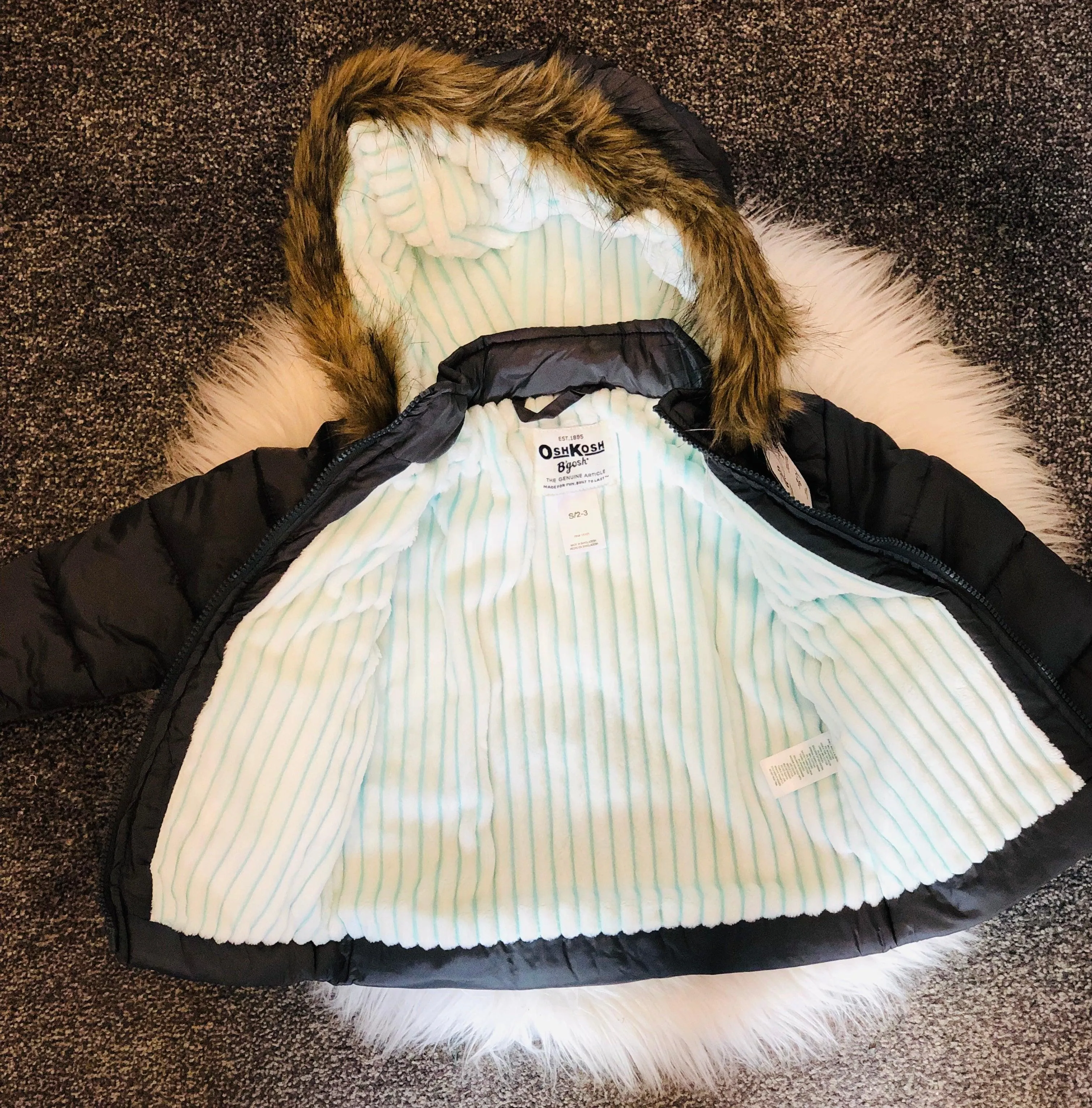 Fleece Lined Puffa Jackets