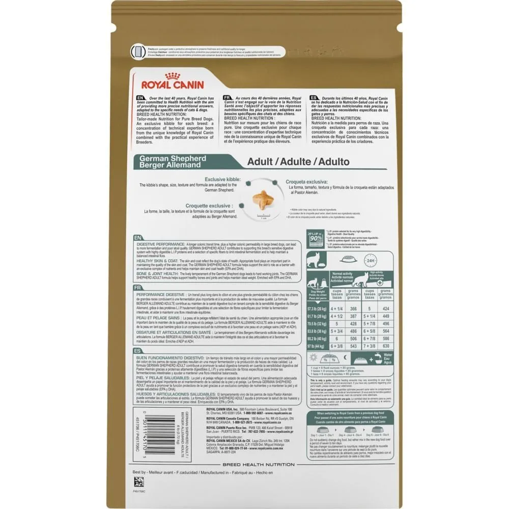 German Shepherd Adult Dry Dog Food