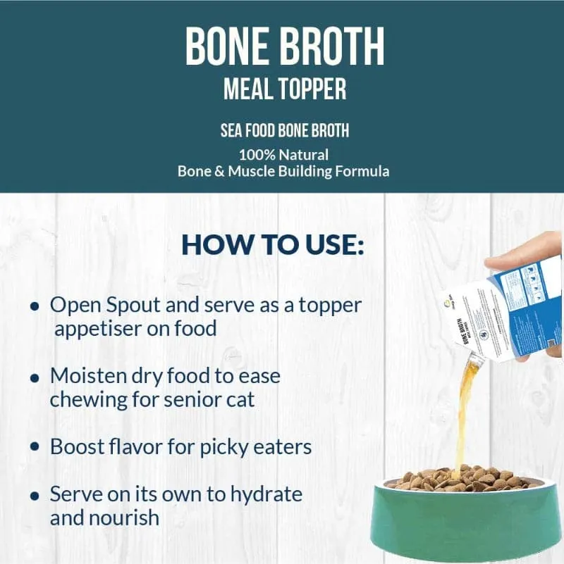 Goofy Fresh Sea Food Bone Broth for Cats and Kittens-100ml