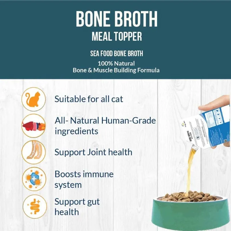 Goofy Fresh Sea Food Bone Broth for Cats and Kittens-100ml