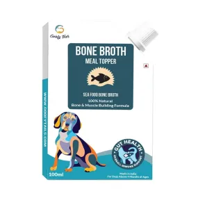 Goofy Tails Sea Food Bone Broth for Dogs and Puppies
