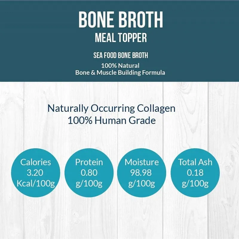 Goofy Tails Sea Food Bone Broth for Dogs and Puppies