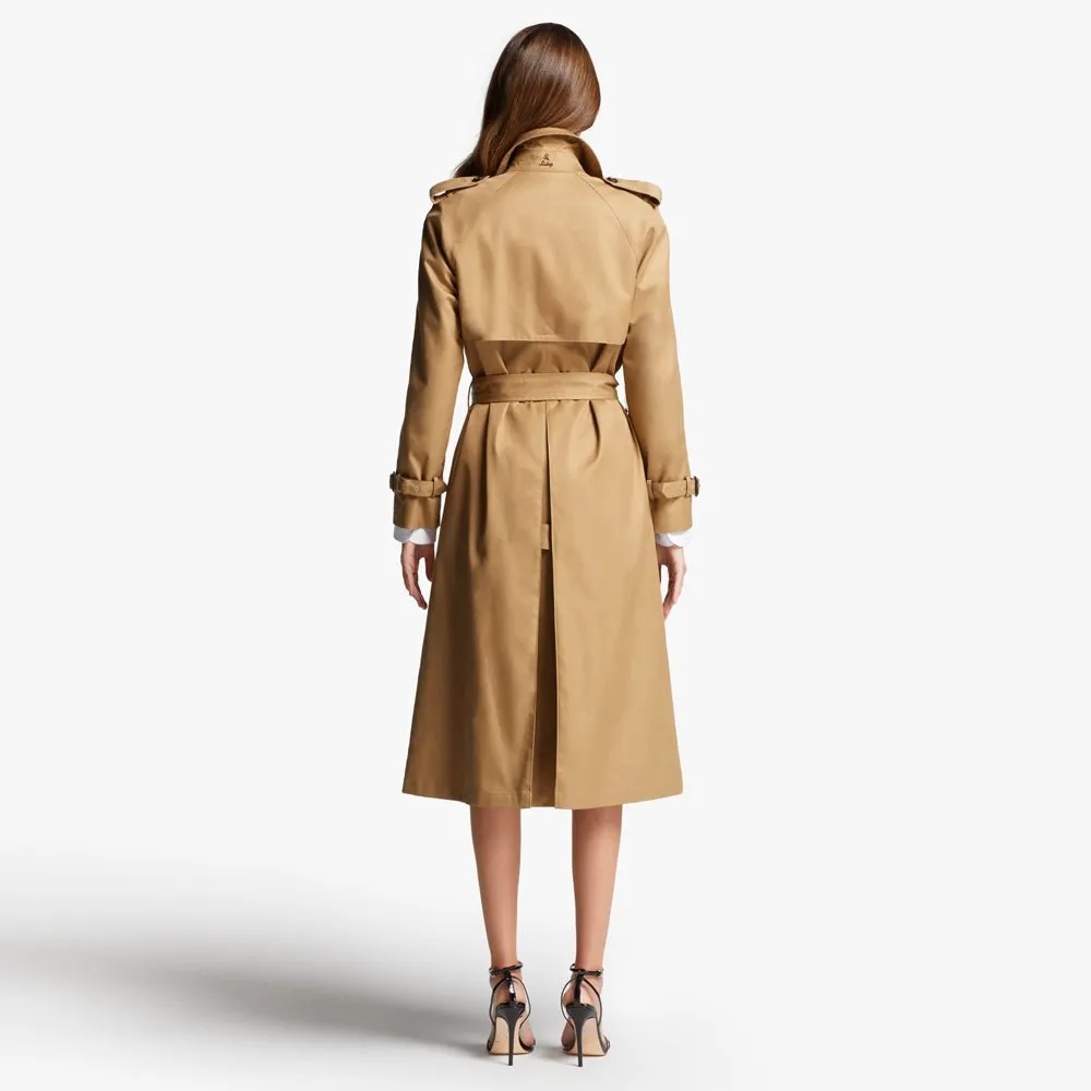 HENRY SARTORIAL X SEALUP Long Trench Coat CAMEL REG