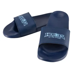 Heroes of the Storm Logo Navy Slides
