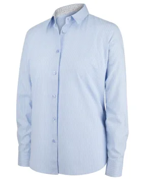 Hoggs Bonnie II Ladies Cotton Shirt Light Blue