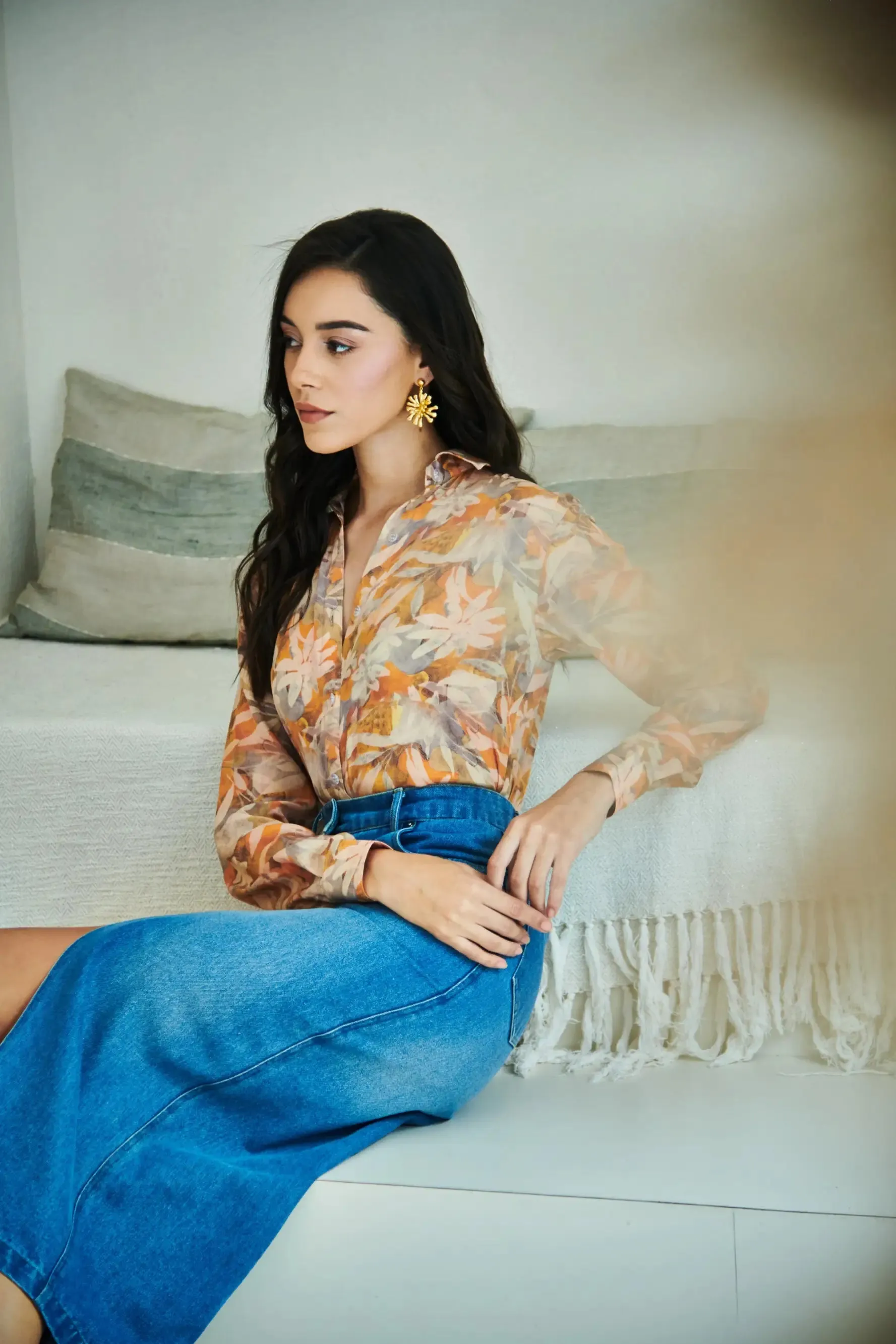 IVY Denim Midi