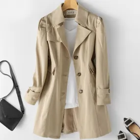 Ivyshape | Classic Trench Coat Women