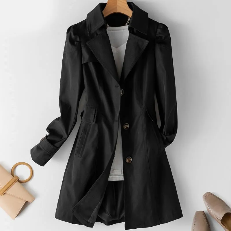 Ivyshape | Classic Trench Coat Women