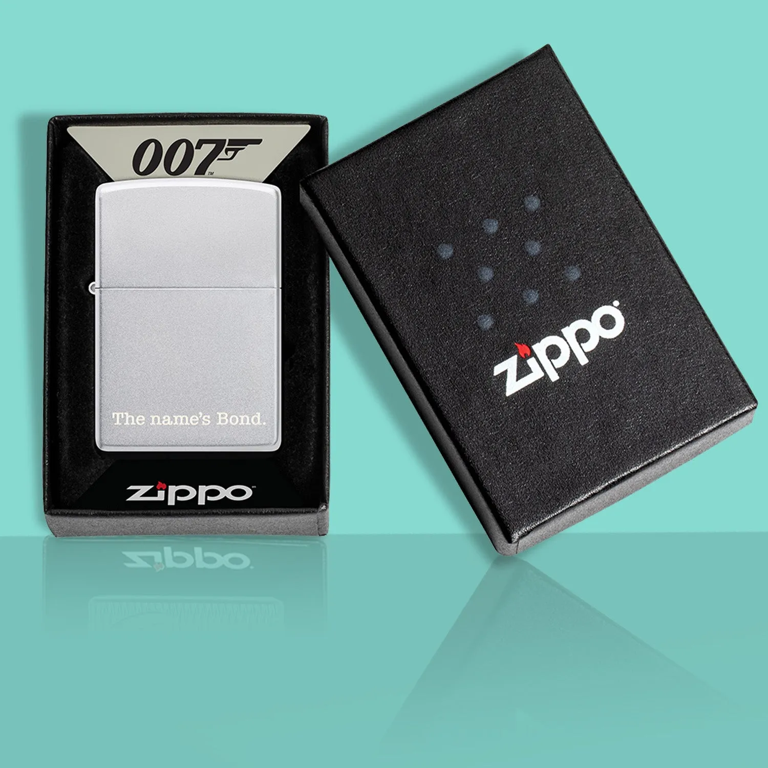 James Bond Zippo Lighter - "The Name's Bond" Edition
