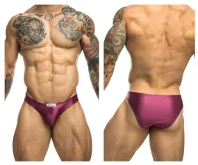 JUSTIN SIMON XSJ01 Classic Bikini Color Wine