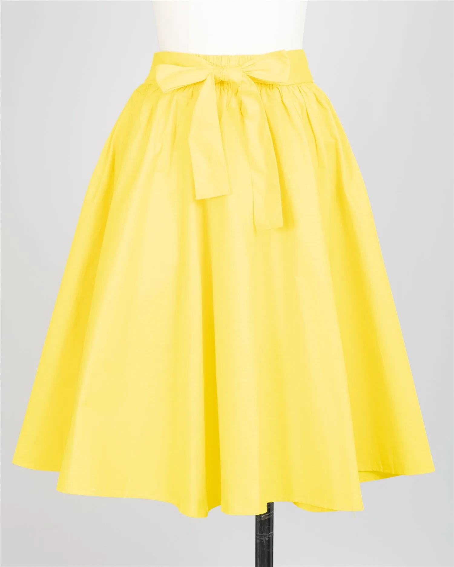 KaraChic 7012SKX Elastic Waist Solid PlusSize Skirt