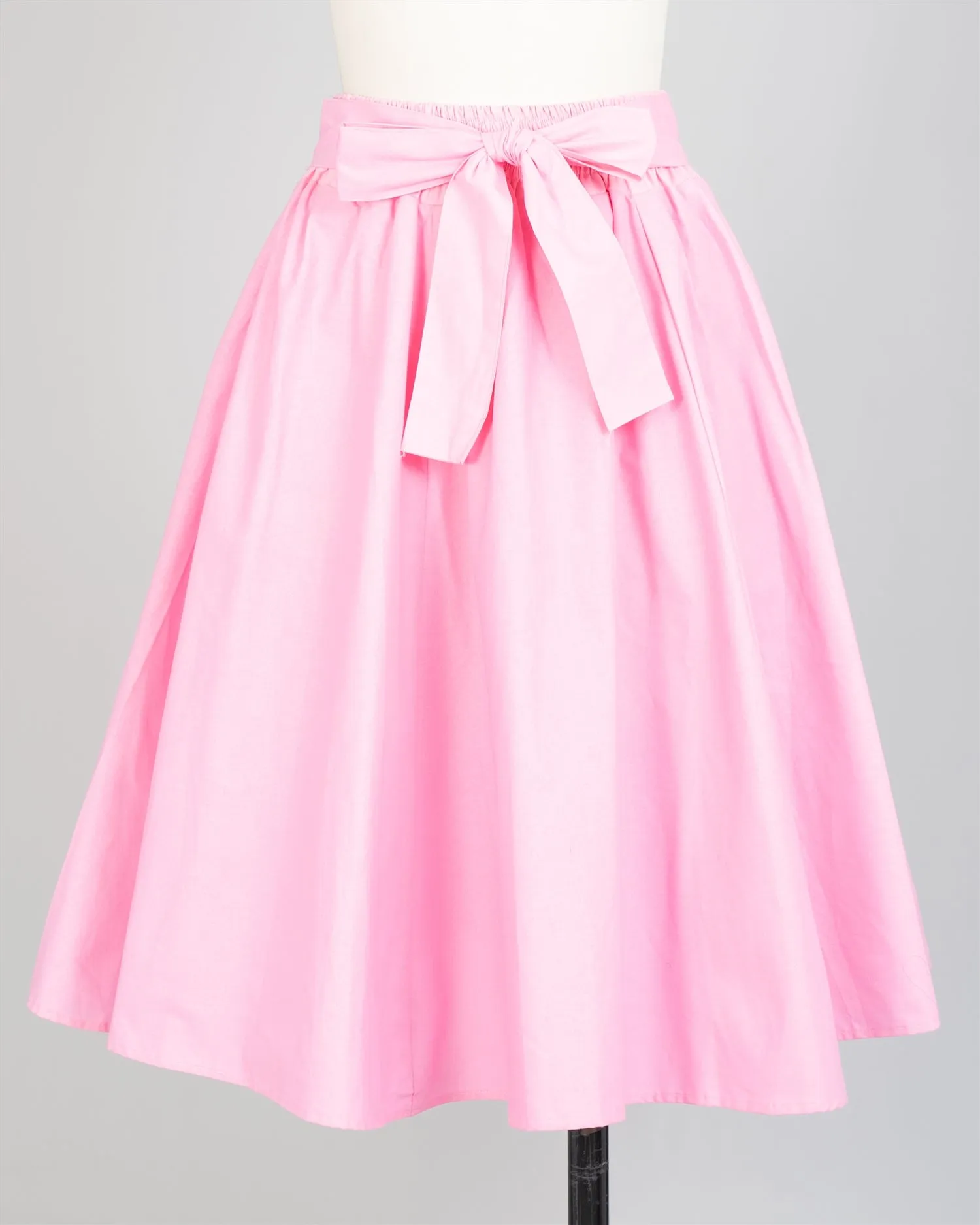 KaraChic 7012SKX Elastic Waist Solid PlusSize Skirt