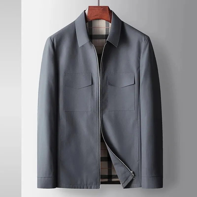 KENT DEVOÎR DUALCORE™ PLAID OVERCOAT