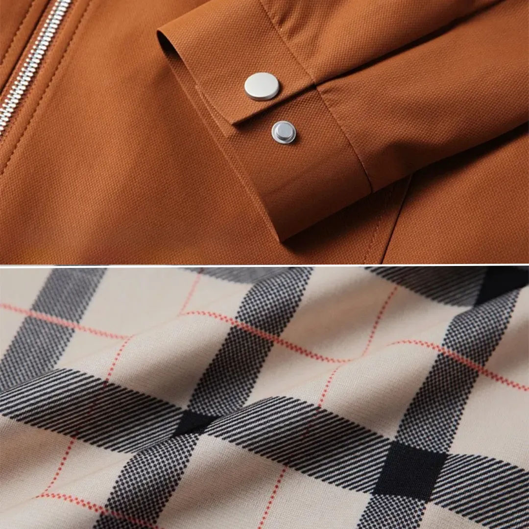 KENT DEVOÎR DUALCORE™ PLAID OVERCOAT