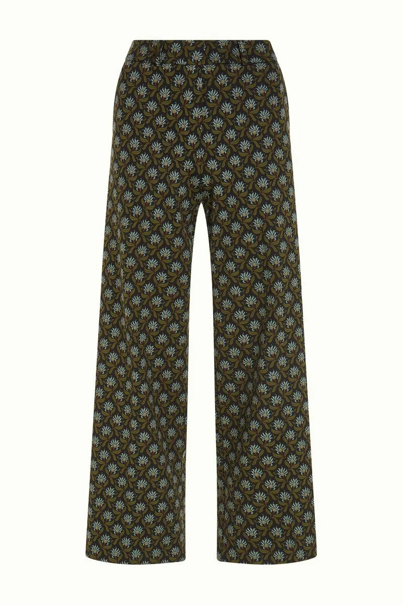 King Louie Federica Pants Miller Posey Green