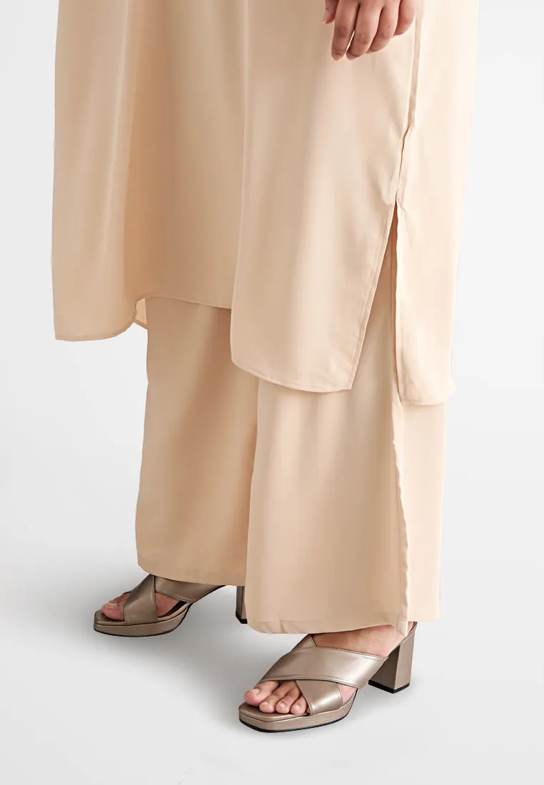 Lanika Smooth Long Tunic Top - Green