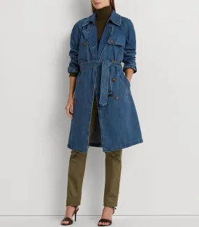 Lauren Ralph Lauren Denim Trench Coat
