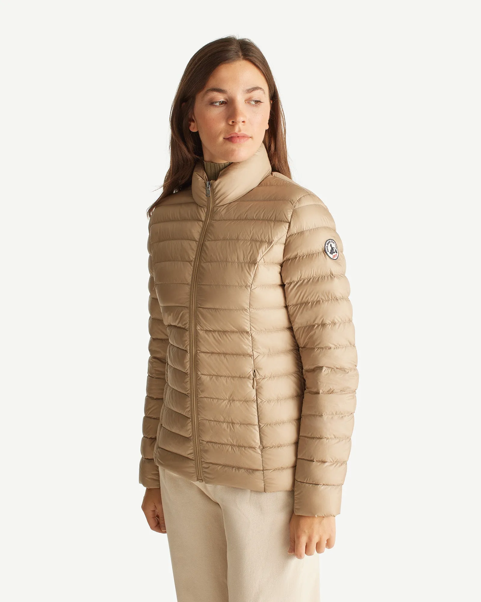 Lightweight down jacket Beige Cha