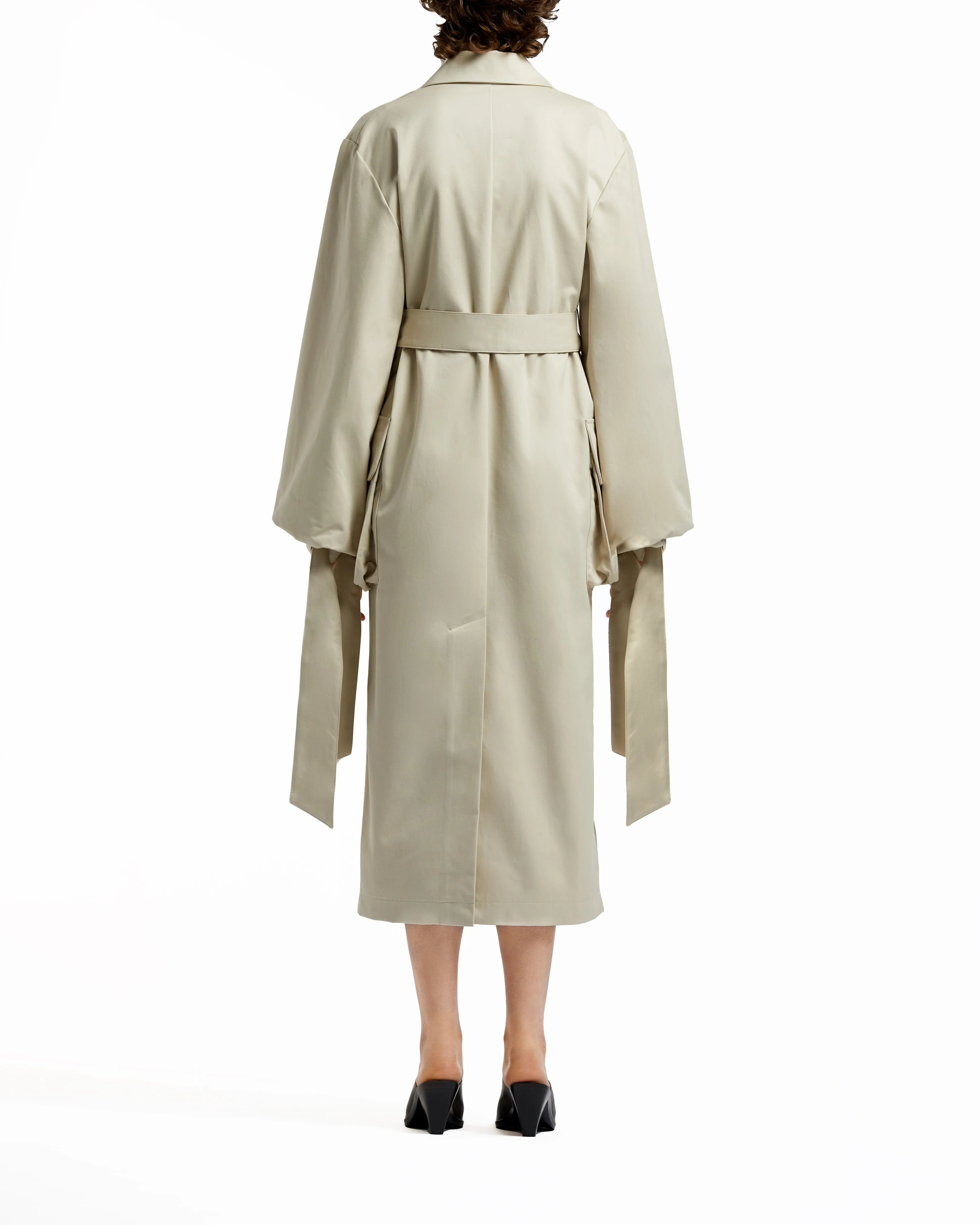 Maxi Sleeve Trench coat