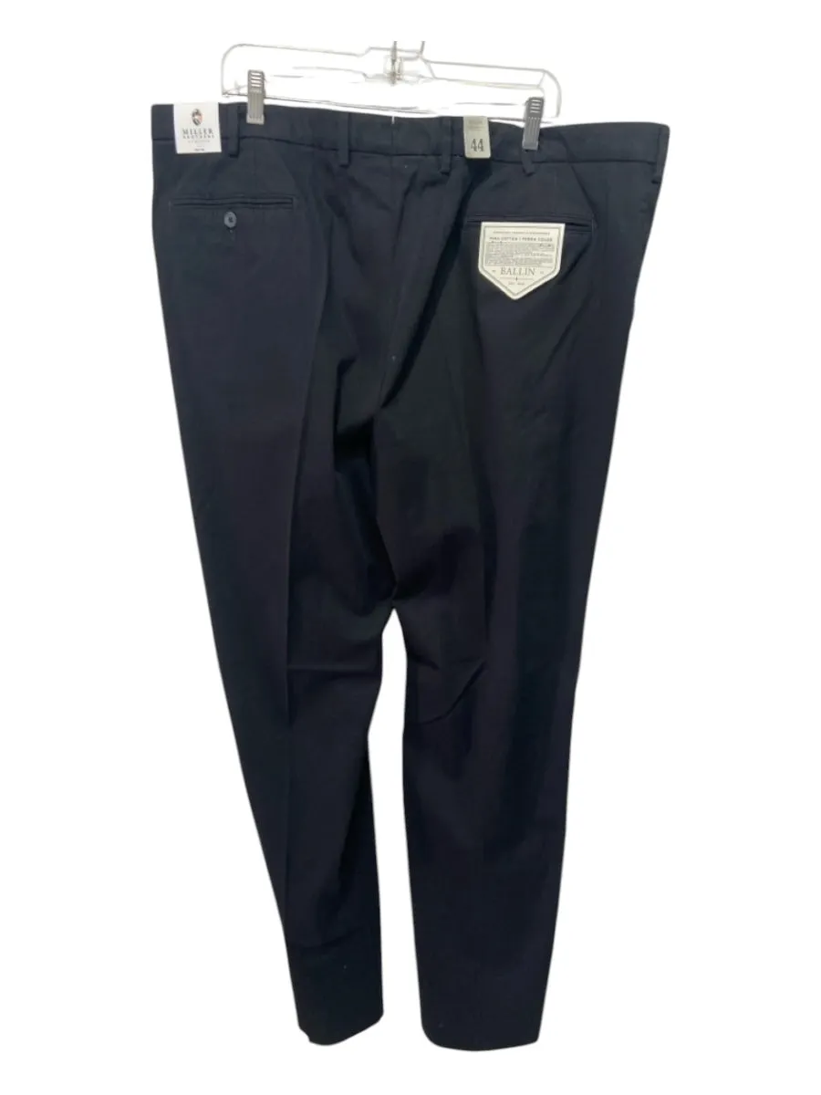 Miller Brothers NWT Size 44 Black Cotton Solid Zip Fly Men's Pants