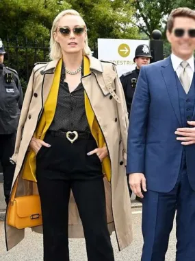 Mission Impossible Dead Reckoning Pom Klementieff Brown Coat