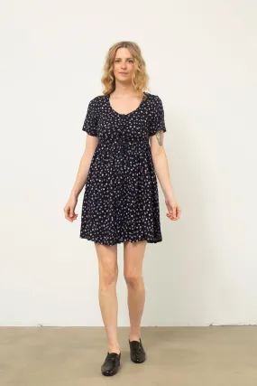 Navy Starry Print Dress