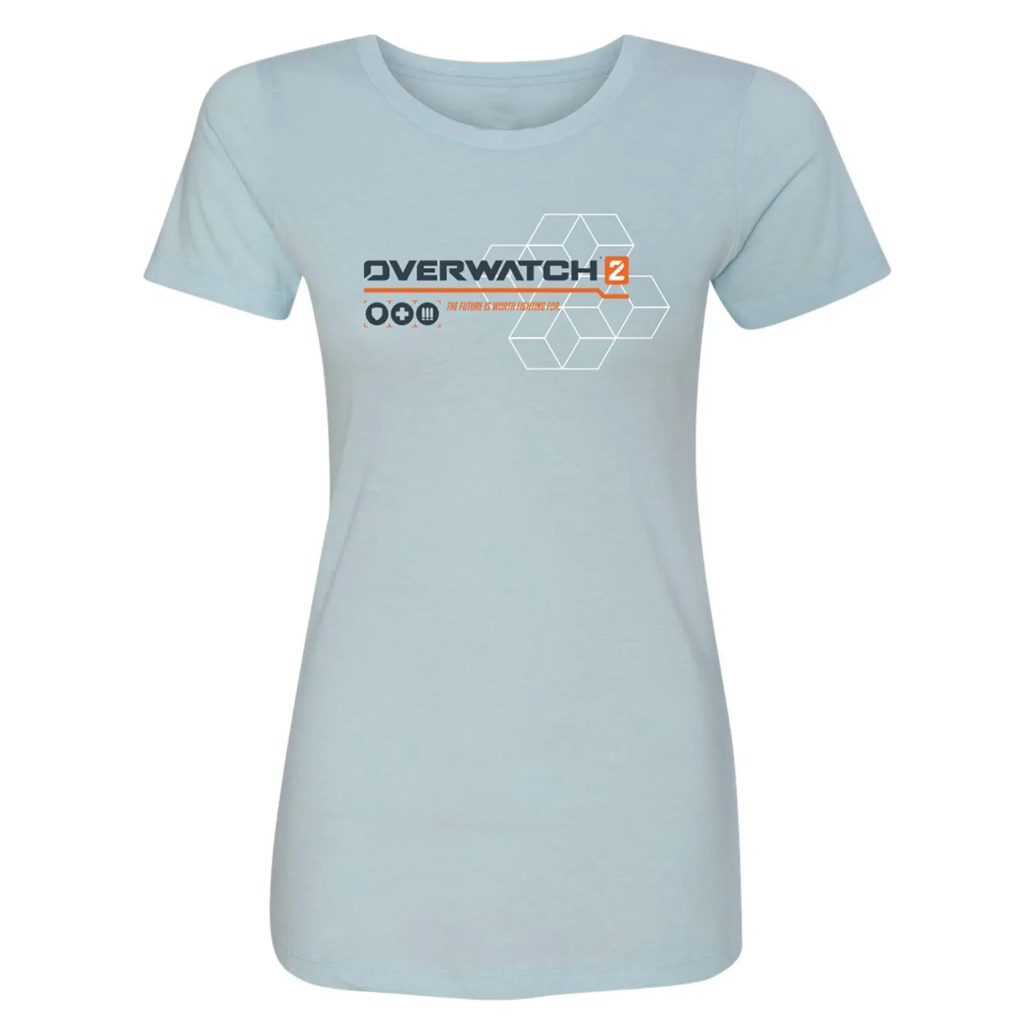 Overwatch 2 Heroes Women's Blue T-Shirt