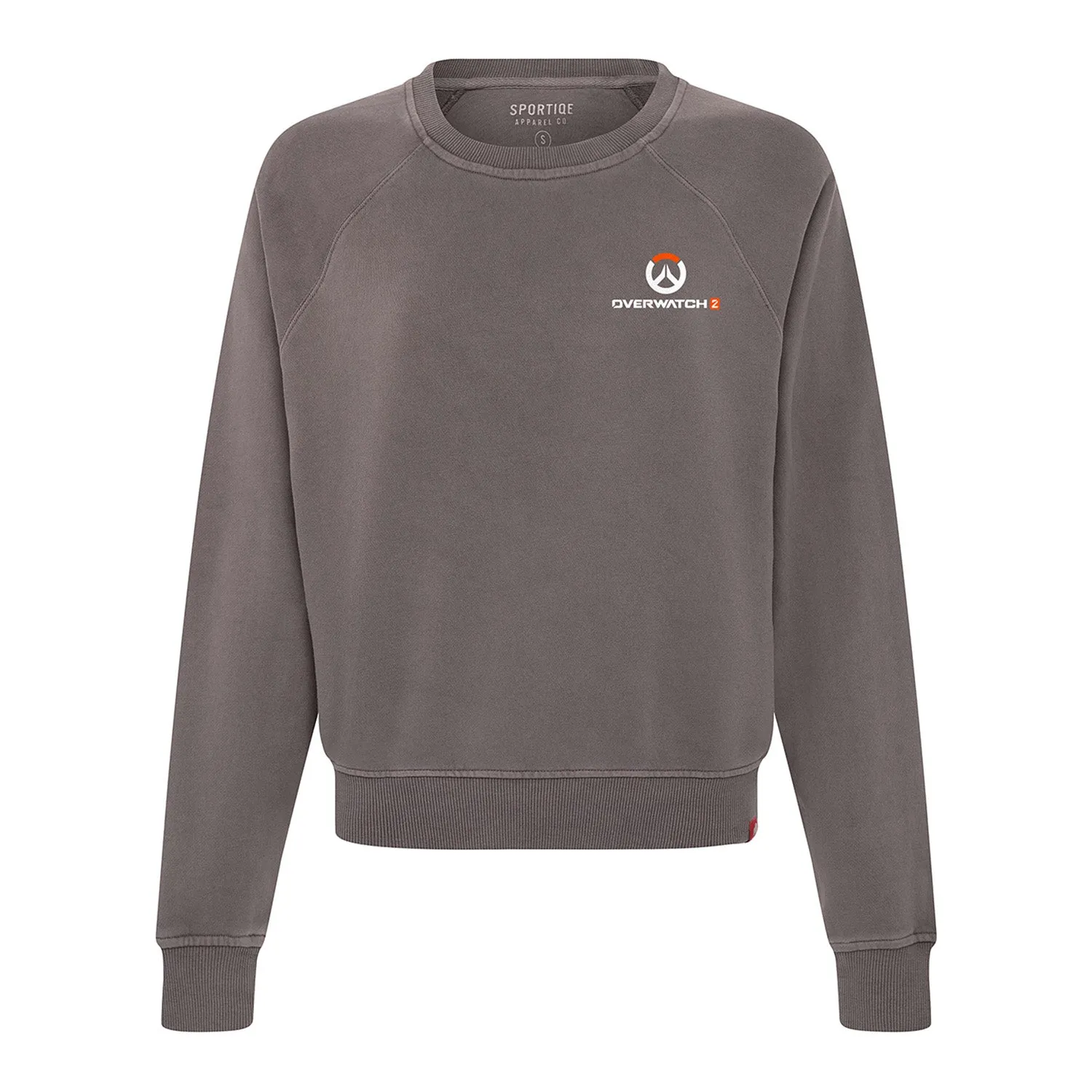 Overwatch 2 Logo Women's Grey Crewneck Sweatshirt