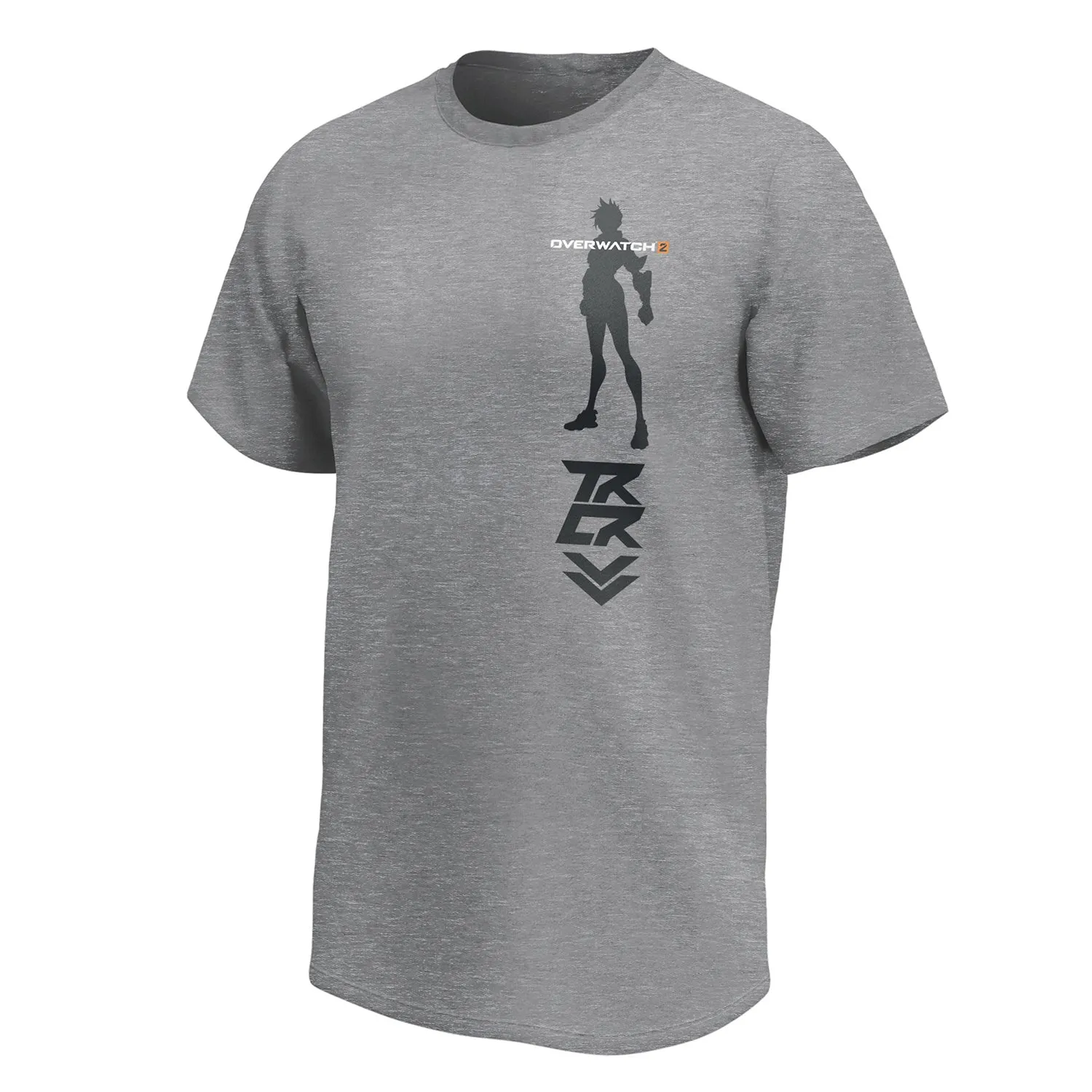 Overwatch 2 Tracer Charcoal Grey T-Shirt