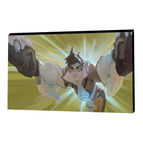 Overwatch Tracer 30.5x53.4cm Canvas